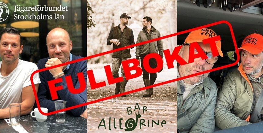 Viltmiddagen fullbokad